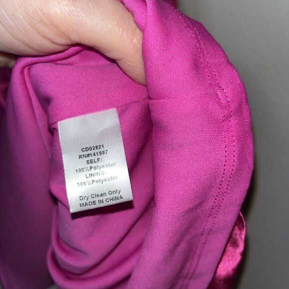 TCEC woman’s Medium Pink Puff Sleeves Mini Dress barbie doll - Picture 6 of 9